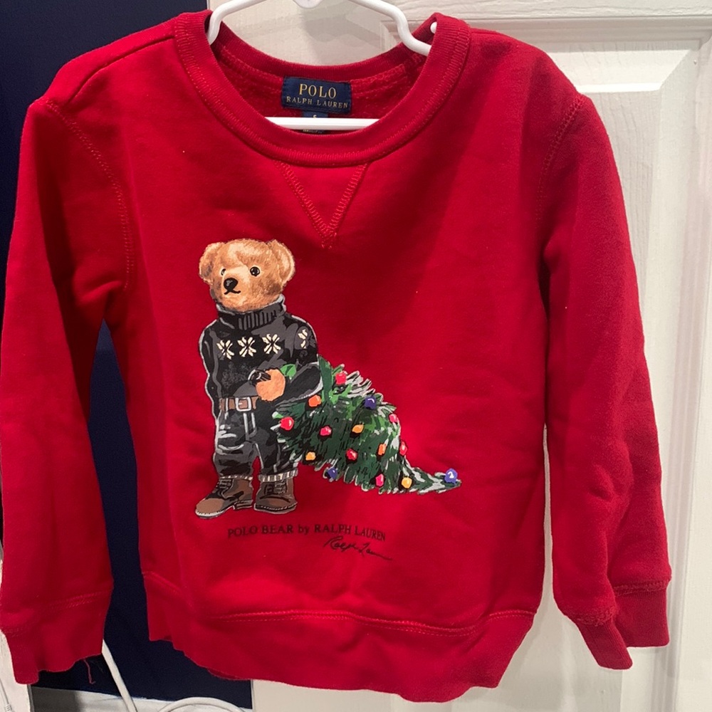 Polo Ralph Lauren Christmas bear sweater